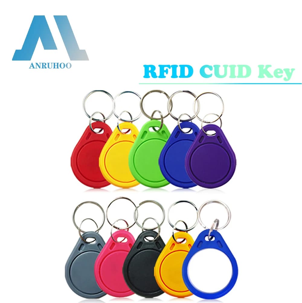 5/10PCS RFID Smart NFC Chip Card CUID riscrivibile copia portachiavi 13.56Mhz Badge 0 Block Change 1K S50 Tag Copier duplicatore