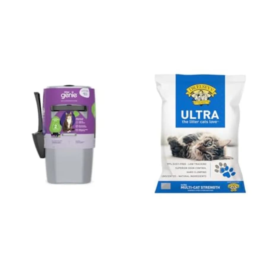 Set di Secchio Standard + Lettiera Agglomerante Premium Dr. Elsey's per Gatti 40lb