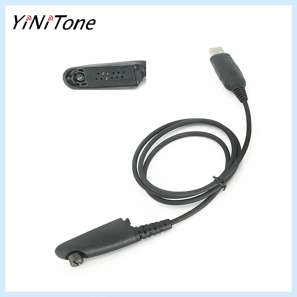 USB Programming Cable for Motorola HT750 HT1250 GP328 GP340 GP380 GP1280 PRO5150 - Plug & Play, No RIB Needed