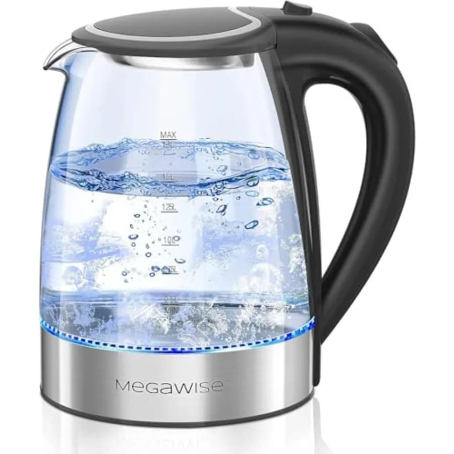 Electric kettle 1.8L CX-817, Quick boiling, Automatic shutdown, Protection Against Drying