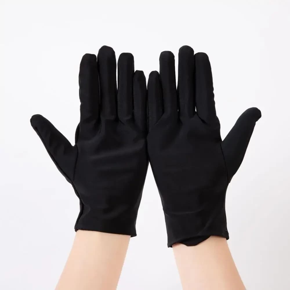 Men Women's Fashion Gloves Lycra Etiquette Elastic Gloves Bike Motorcycle Cycling Outdoor Racing Slim gloves with pure silk lining