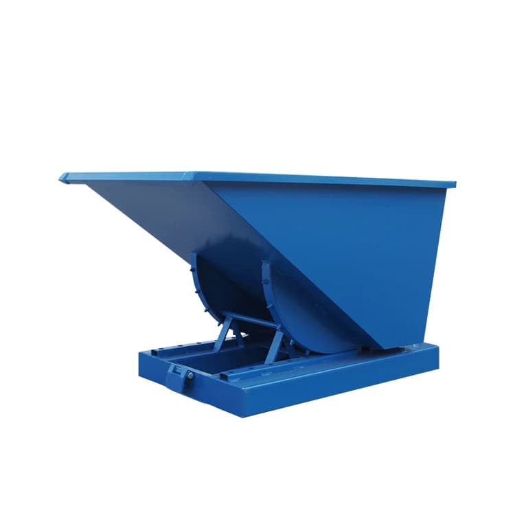 Contenitori Ribaltabili, Cassoni per Rifiuti, Bidoni per Riciclo, Contenitori in Acciaio per Raccolta Rifiuti con Sistema di Ribaltamento per Carrelli Elevatori