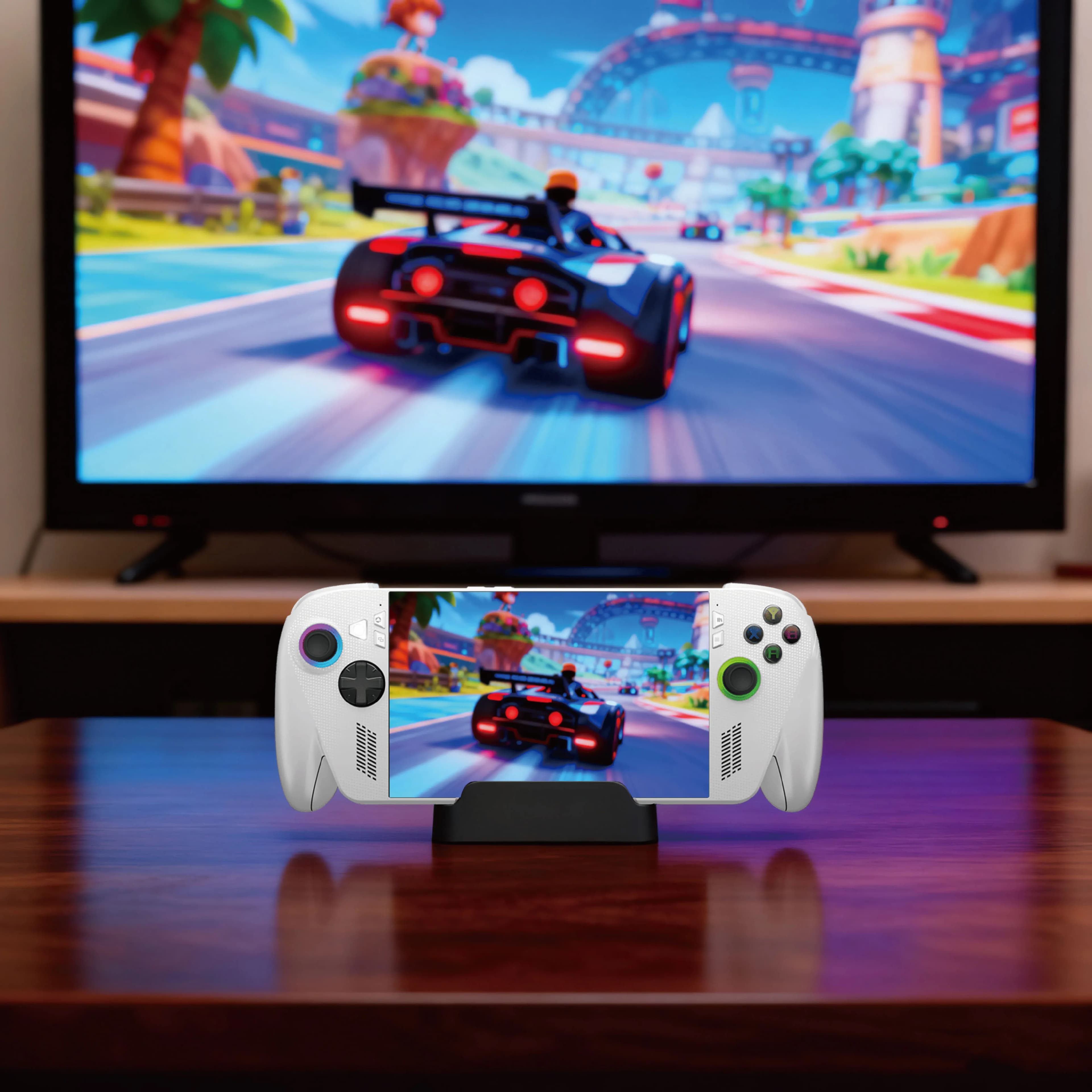 Supporto da tavolo per console di gioco portatile ROG Xbox Ally/ROG Xbox Ally X, accessorio per supporto e stoccaggio
