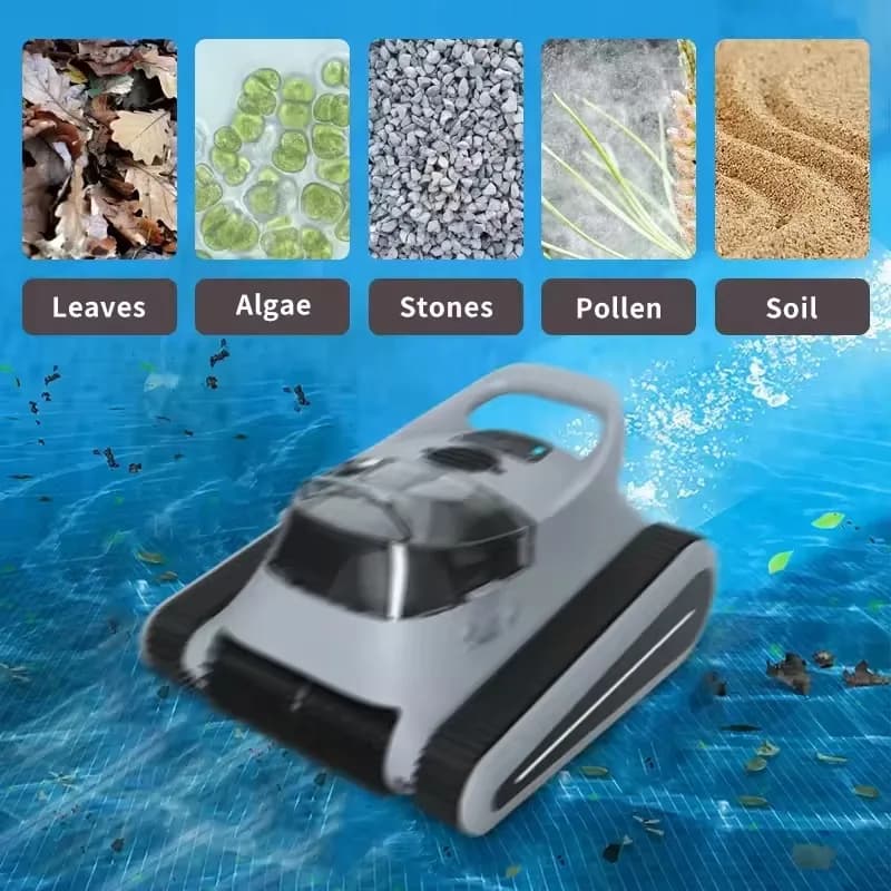 Wall Climbing Pool Vacuum Cleaner: Efficient Pool Wall Cleaning Equipment