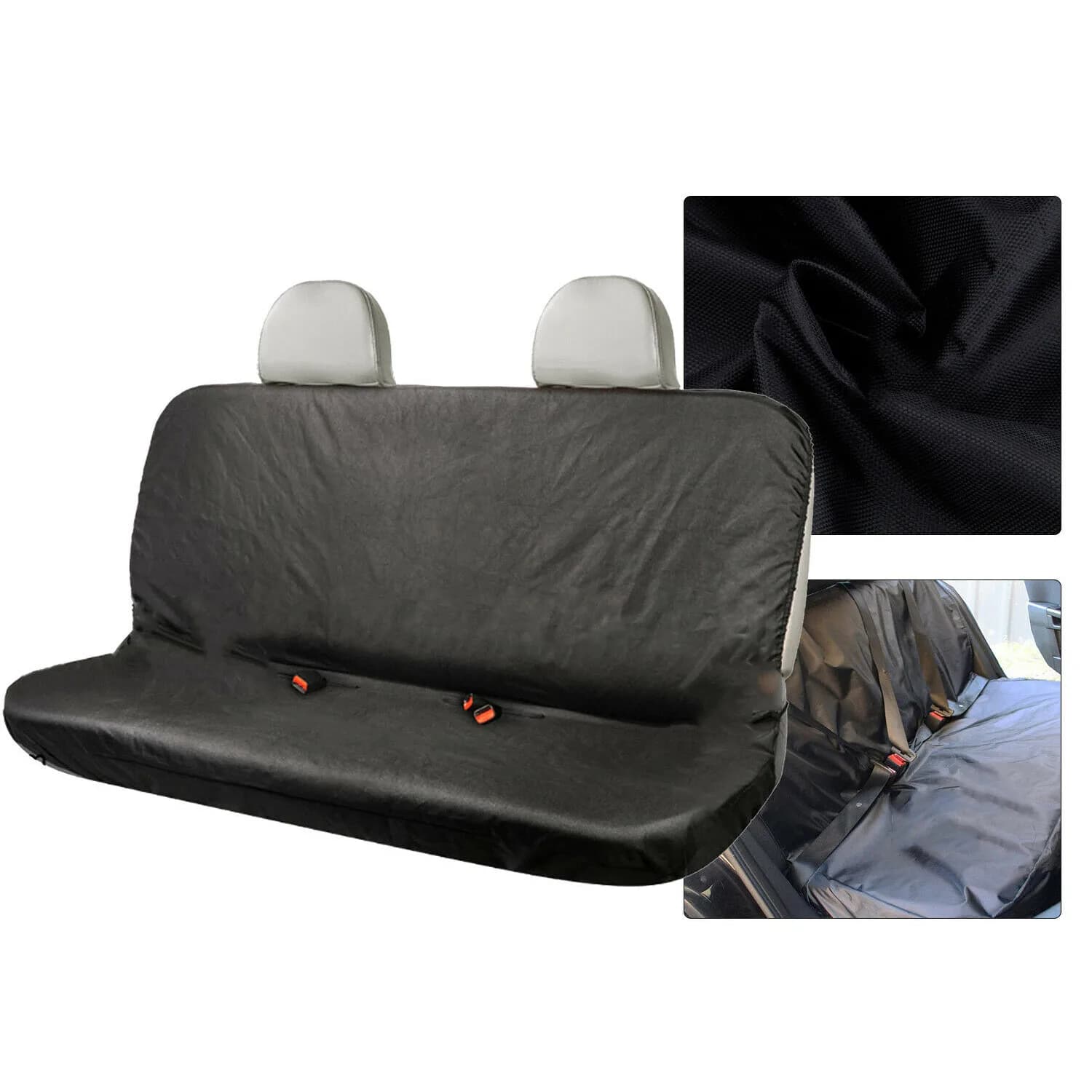 1pc protezione per sedile posteriore per auto tappetino di sicurezza per cani resistente impermeabile coprisedile per auto per cani impermeabile cane da viaggio per animali domestici