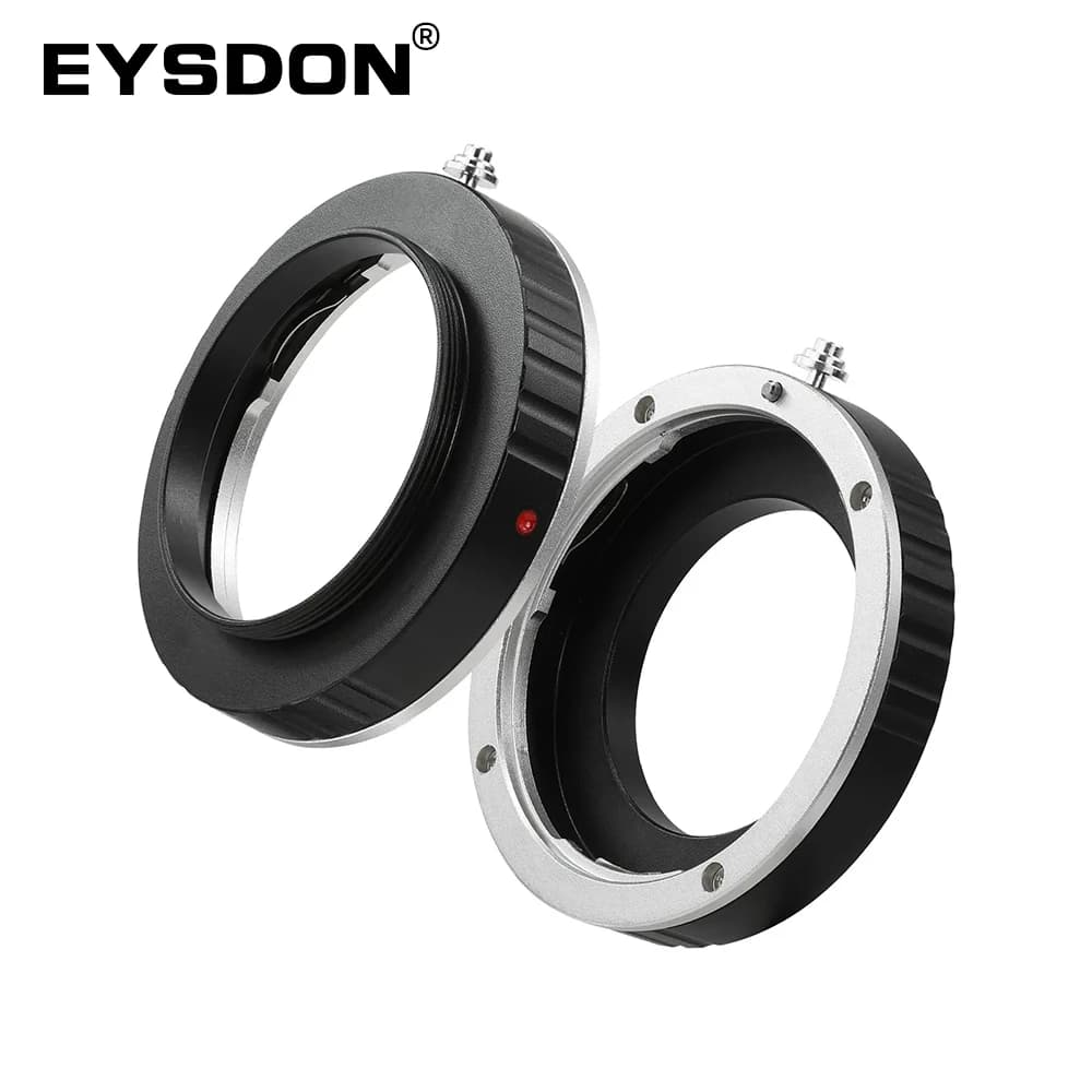 EYSDON M42/M48 Adattatore per obiettivo fotografico da M42/M48 a EOS per obiettivi Canon EOS EF su telescopi astronomici e per astrofotografia