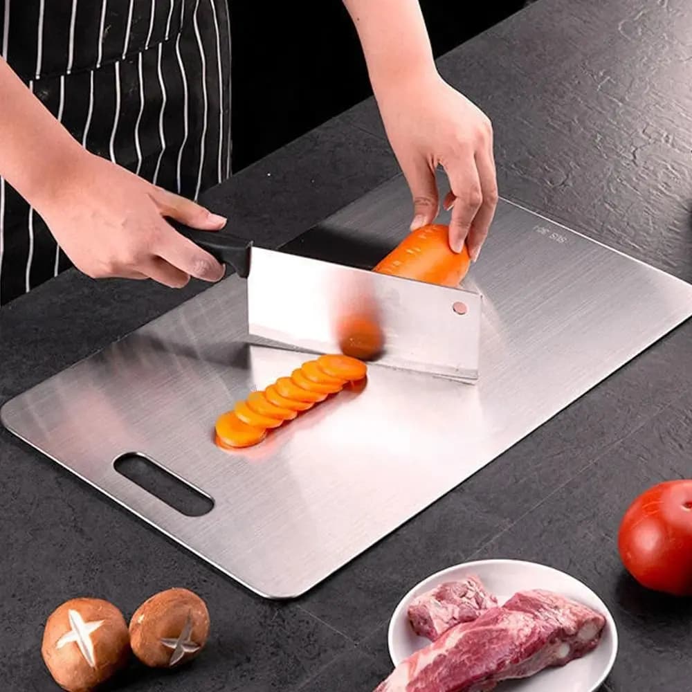 Stainless Steel Cutting Board Anti-mold Cut Vegetables Meat Chopping Board Thickened Cooking Tools Vegetable Cutting Board