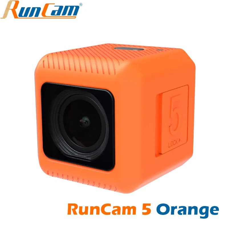 RunCam 5 RunCam5 Orange 4K 2.7K@60FPS Action Sport Camera Drone RC Auto for FPV Racing Sport APP Setup Parameters EIS 128G