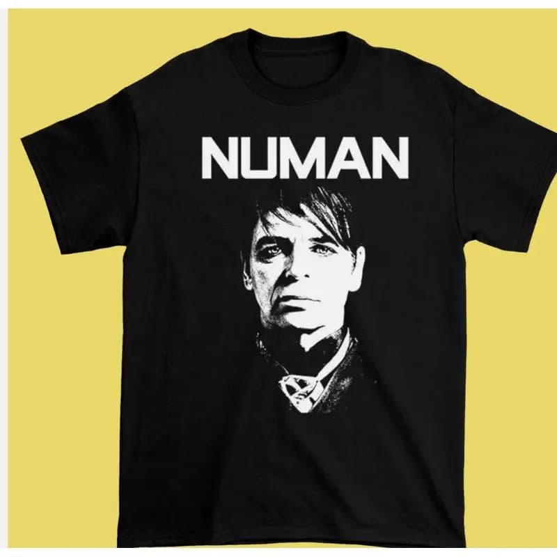 New Popular Gary Numan Now Black unisex Short sleeve T Shirt