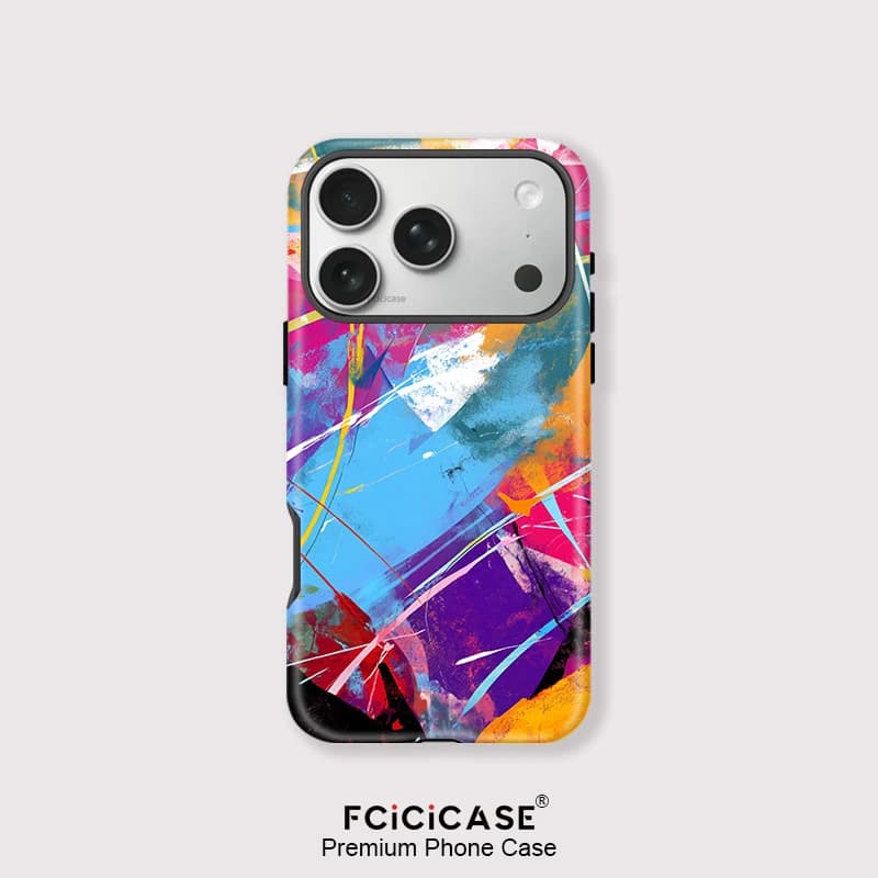 Fcicicase Per iPhone 16 17 Pro Max Fashion Art Painting Cassa Del Telefono Per iPhone 11 12 13 14 Plus 15 Pro 17 Air Per Magsafe Cover
