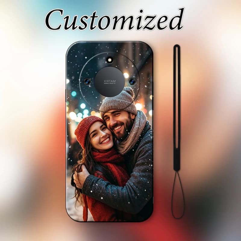Customized Photo Phone Case Straps Compatible For Honor X5/X6/X7/X8/X9/A/B/C/D/4G&5G/Plus/Smart