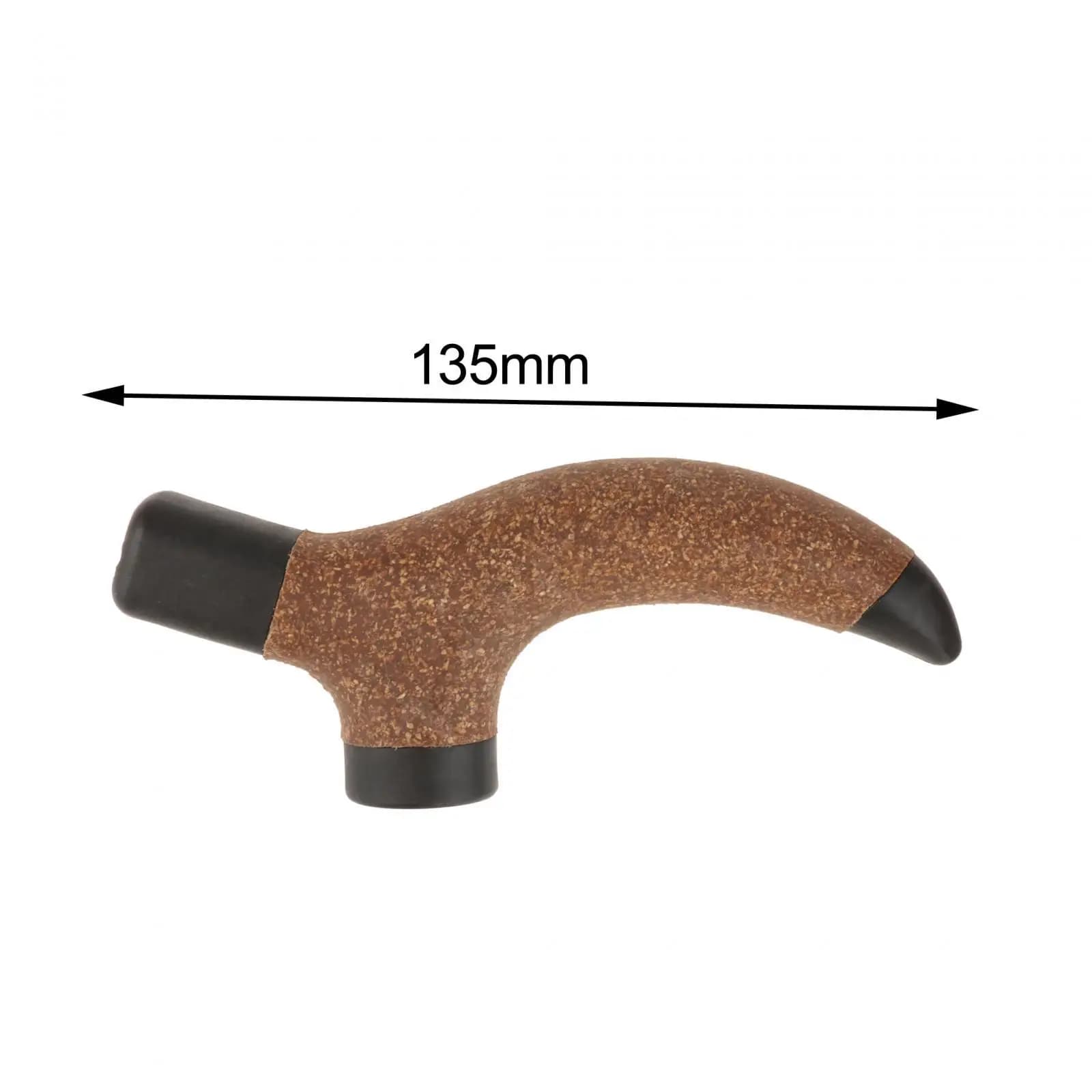 Professional shockproof trekking stick handle, length 13.5 cm, lightweight trekking accessory, camping, outdoor climbing