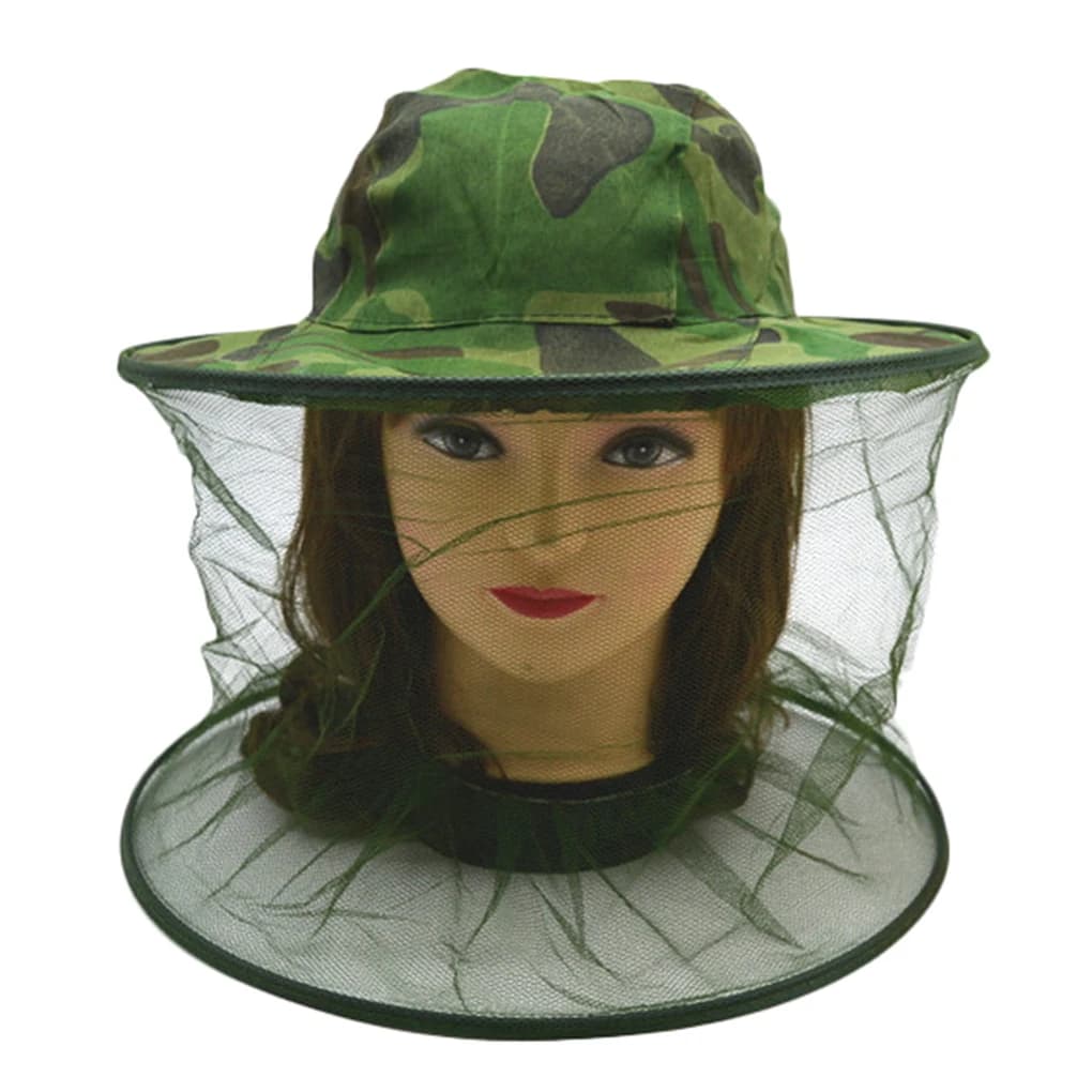 1pc Testa di Zanzara Insetto Bug A Prova di Ape Cappello Della Maglia Protezione Del Viso Cappello Della Rete di Pesca All'aperto Protezione Del Sole Accessori di Abbigliamento Dropshipping