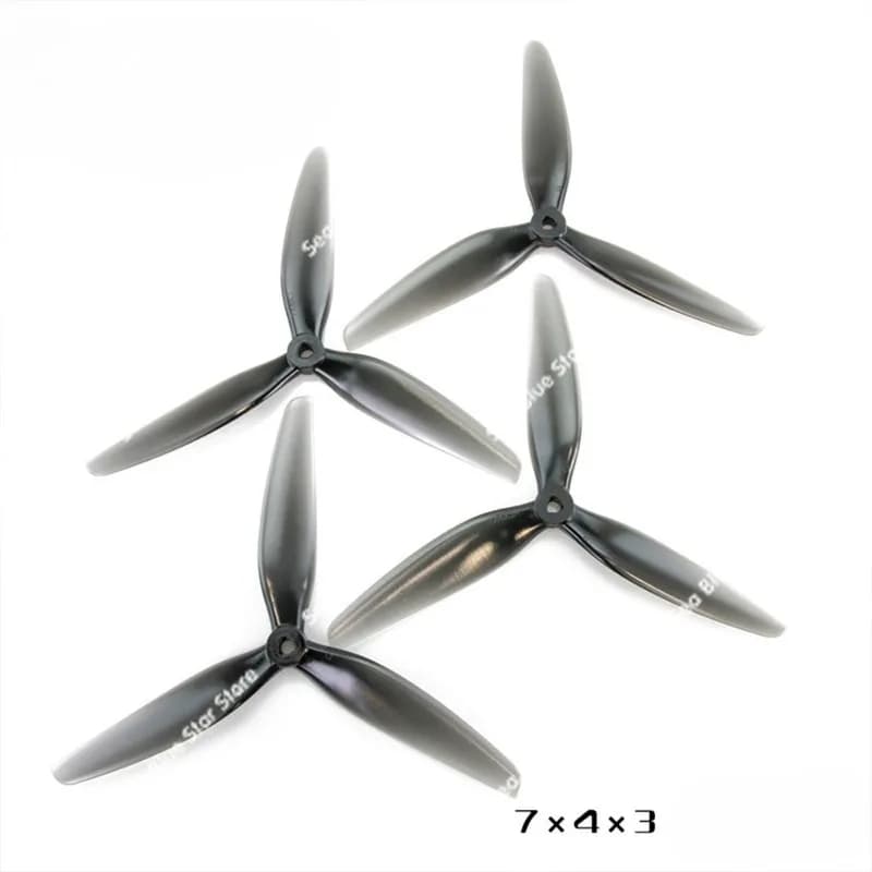 Drone propeller blade 7X4X3 7040 seven-inch three-blade propeller FPV crossing machine forward and reverse propeller blade