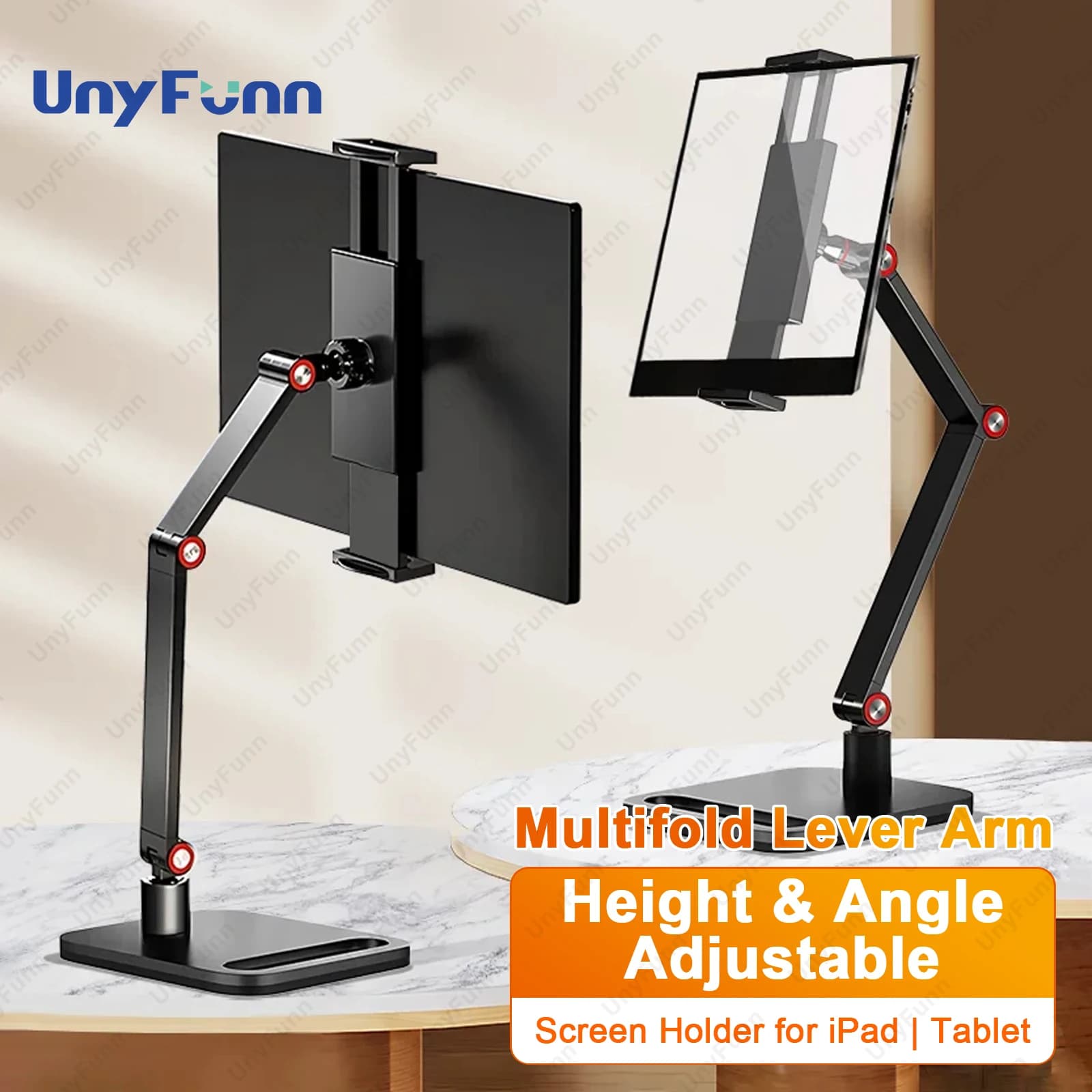 Portable Monitor Support Table Clamp Support for Expandable Adjustable Laptop Games Support for Expansion External Vertical Screen For Phone
