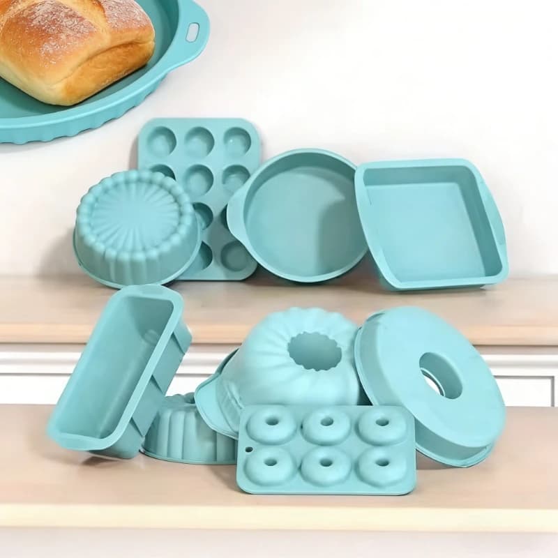 Stampo in Silicone 3D per Torte, Antiaderente, Scanalato, per Decorazione Dolci e Pasticceria