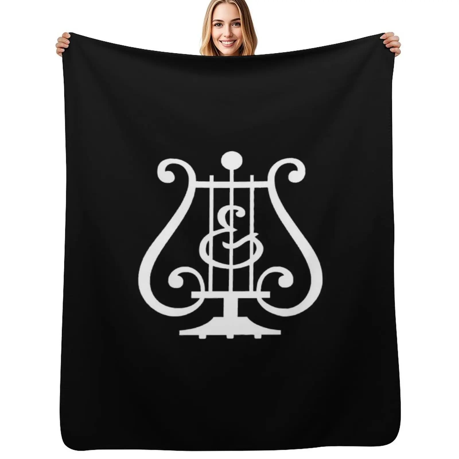 Steinway & Sons Piano Keyboards Brands Throw Blanket Cozy Napping Blanket Gift for Mom Dad