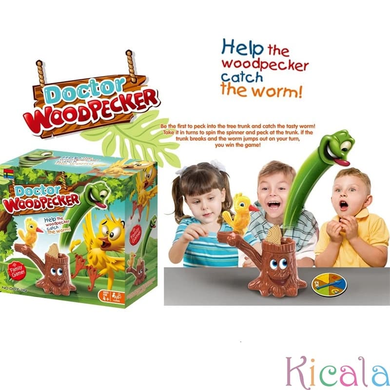 Catch The Worm Gioco Gioco per famiglie Gioco da tavolo per bambini Giochi interattivi Migliora la capacità di pensiero dei bambini Giocattoli Montessori
