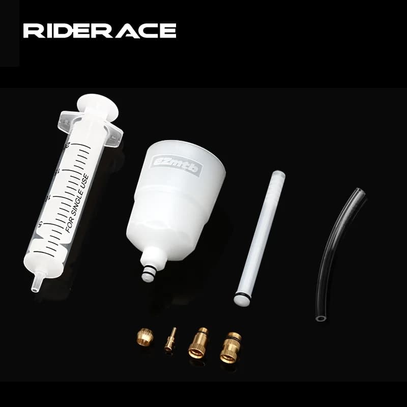 Kit di spurgo olio per freni per bicicletta Tappo olio per imbuto per set di strumenti per spurgo freni a disco idraulici Shimano Strumenti di riparazione per mountain bike