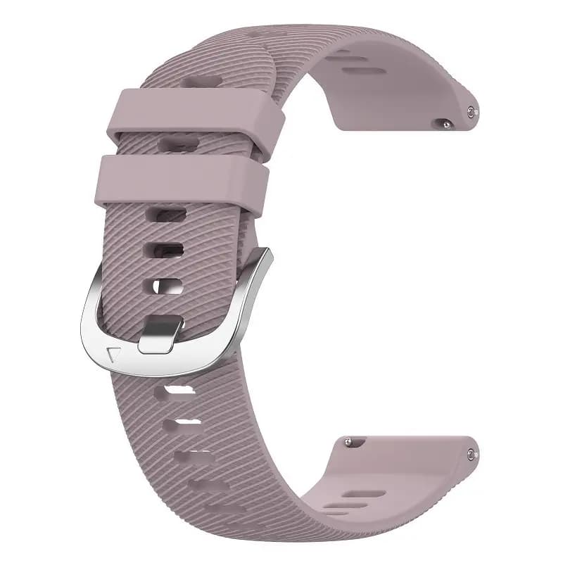 Cinturino Sportivo in Silicone da 20mm per Garmin Forerunner 55/245/645, Vivoactive 3/5/6, Venu, Fenix 7S/6S/5S/Pro/plus