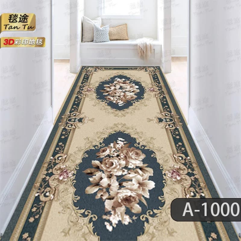 Modern carpet for long corridor for the house Anti-slip carpet for stairs hotel Hall Pass corridors Washable carpets for decoration of the room Customizable