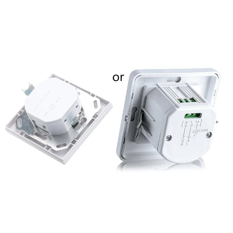 Interruttore a sensore movimento a infrarossi PIR a luce LED 220-240 Luci a LED Modulo interruttore automatico Interruttore