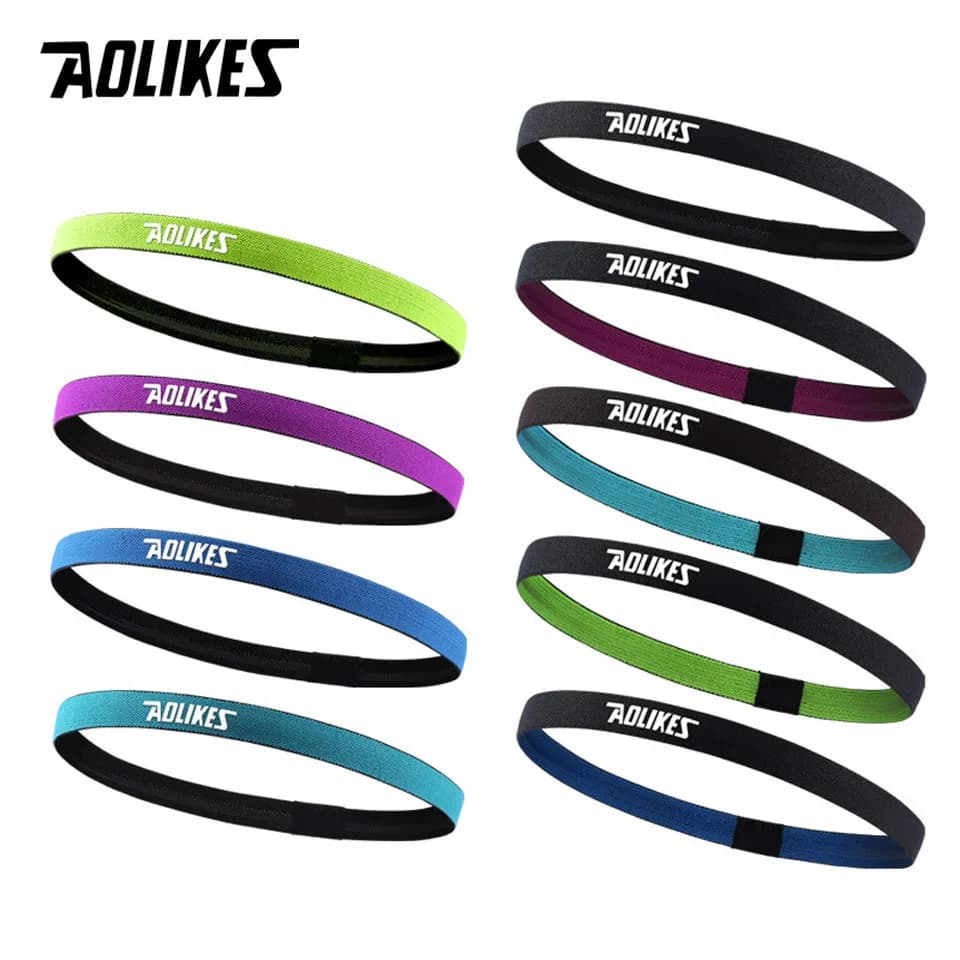 AOLIKES 1PCS Nylon Elastic Head Non-slip Faxes For Women Men Yoga Faxes For Running Hair And Jogging Faxes For Sweat Fascia For Fitness
