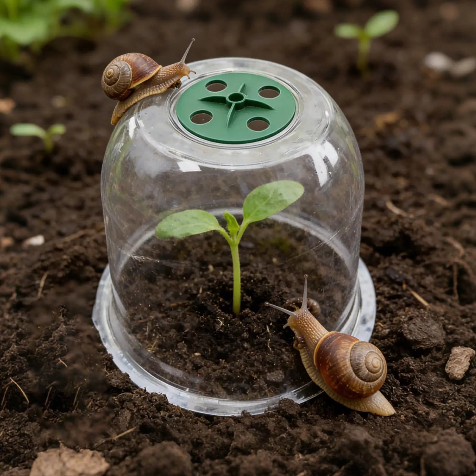 Protective Cover for Plants, Protective Bell for Seeds, Plastic Cover for Serra, Gardening, Vegetables and Vegetables