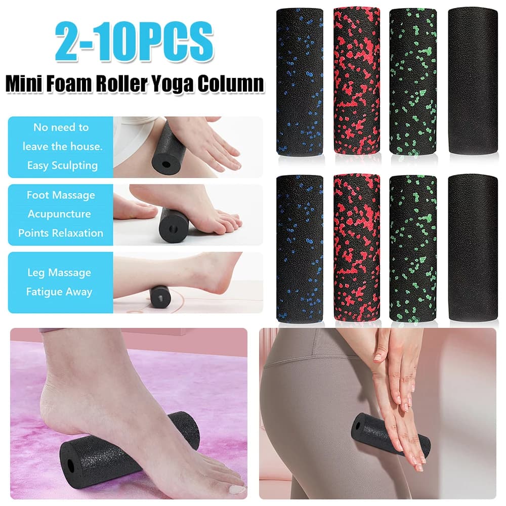 Mini Foam Roller for Yoga, Massage column Resistant, Roller for Exercises, EPP Roller for Yoga and Pilates