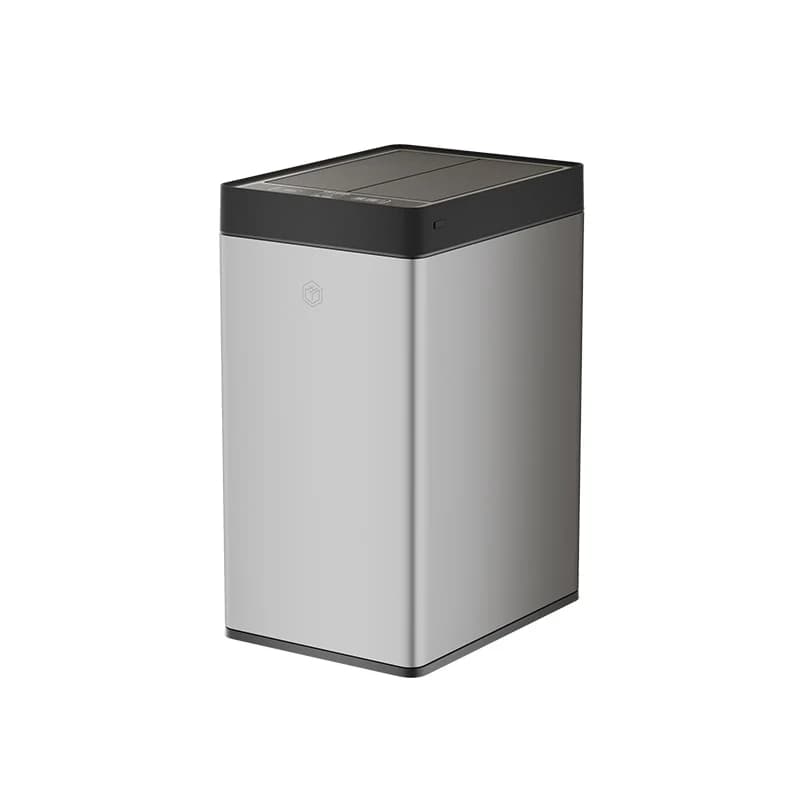 Jiabiyi Sensore intelligente Riciclaggio pattumiera Automatica in acciaio inossidabile Touchless per contenitori di rifiuti intelligenti per bagno e cucina