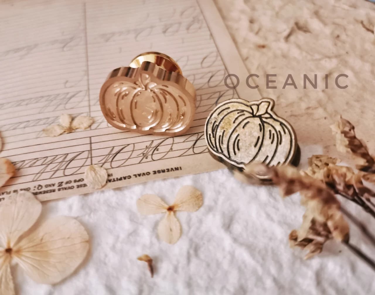 Graffette in metallo zucca oceanica diario quaderno decorazione simpatici oggetti di scena fai da te pianificatore stazionario Reciepts clip raccoglitore