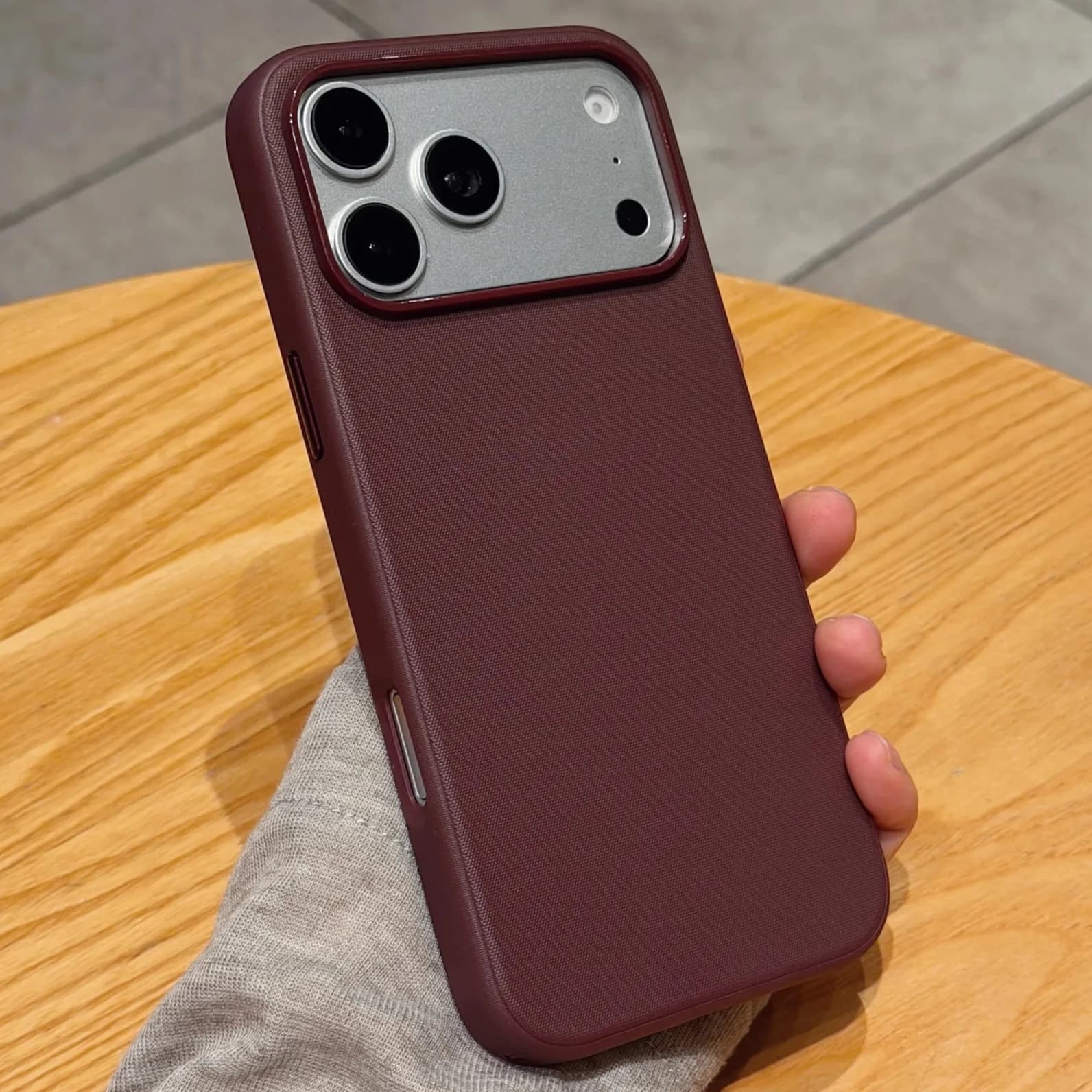 New Popular TPU Material Technology Fabric Effect Case for IPhone 18 Pro 17 Air 16 15 14 13 12 11 Pro Max Shockproof Soft Cover