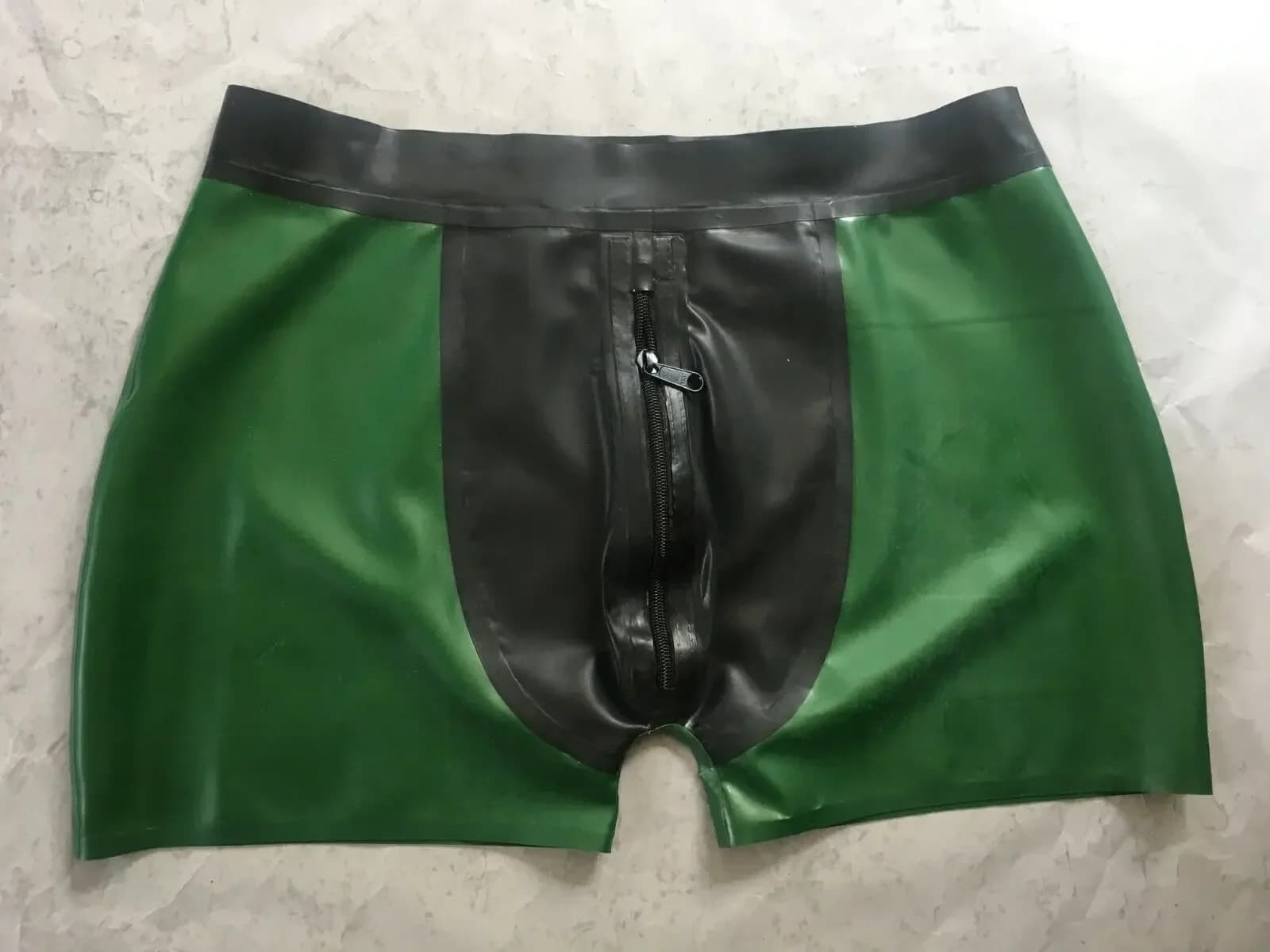 Rubber latex vests Gummi with zipper on the horse Hisonchen 0,4 mm S-XXL pants