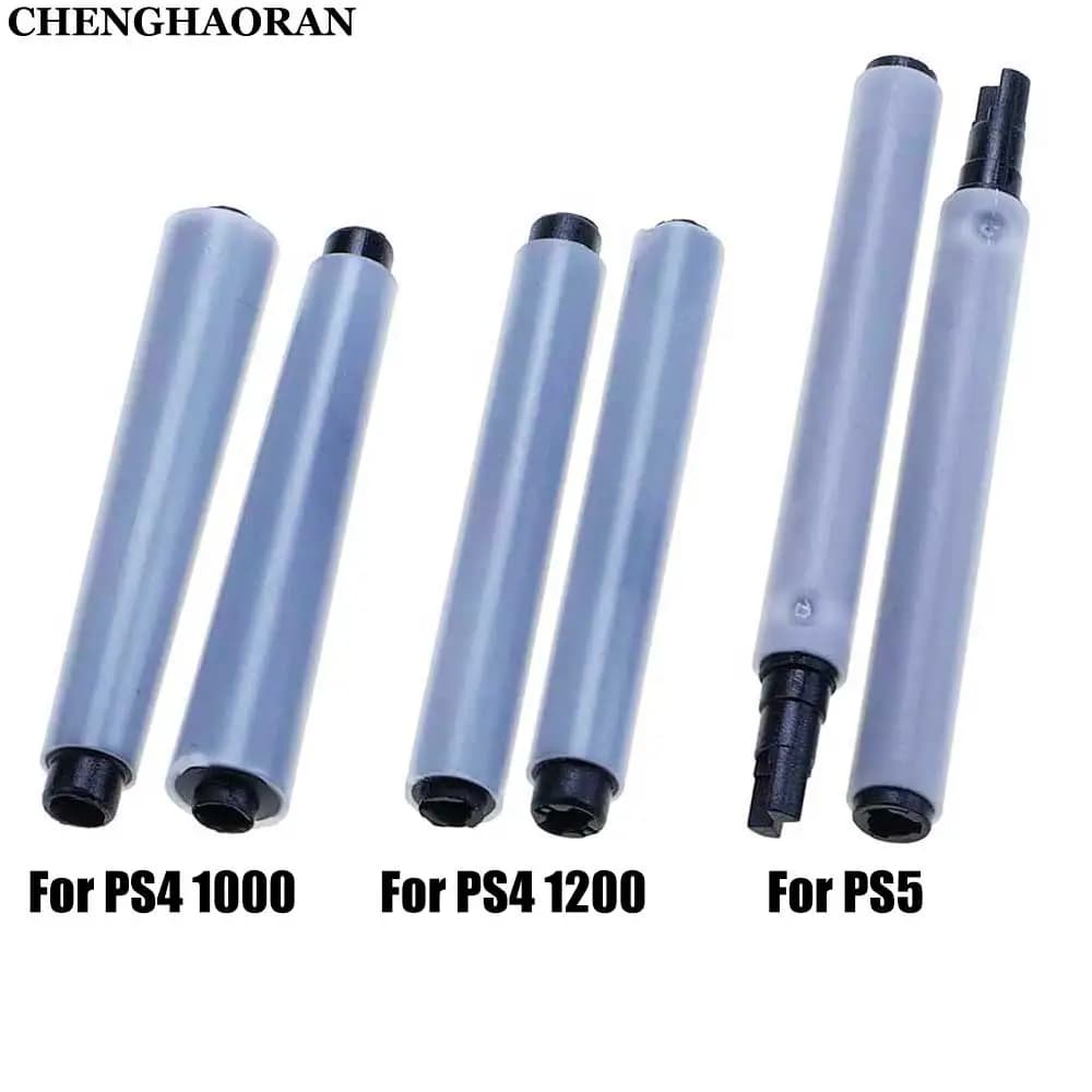 1Pair For PS4 1000/1100 1200 Console DVD Drive Plastic Roller For PS5 Axis Shaft Hinge Roller Optical Drive Bearing Replacement