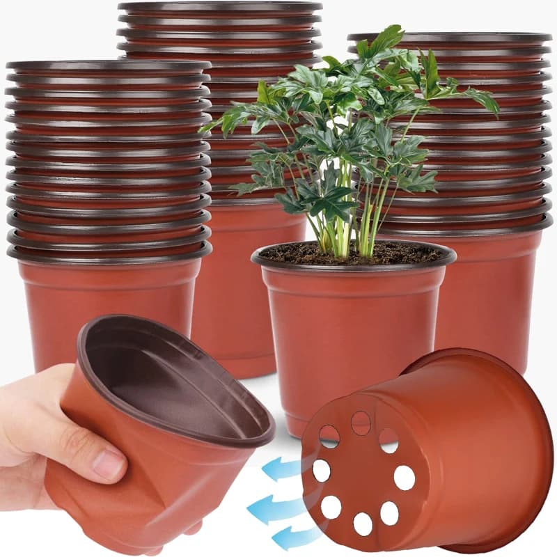 Flexible Plastic Vases for Semenzai, Containers for Plants and Flowers, Small Jars for Germination with Drainage Forum