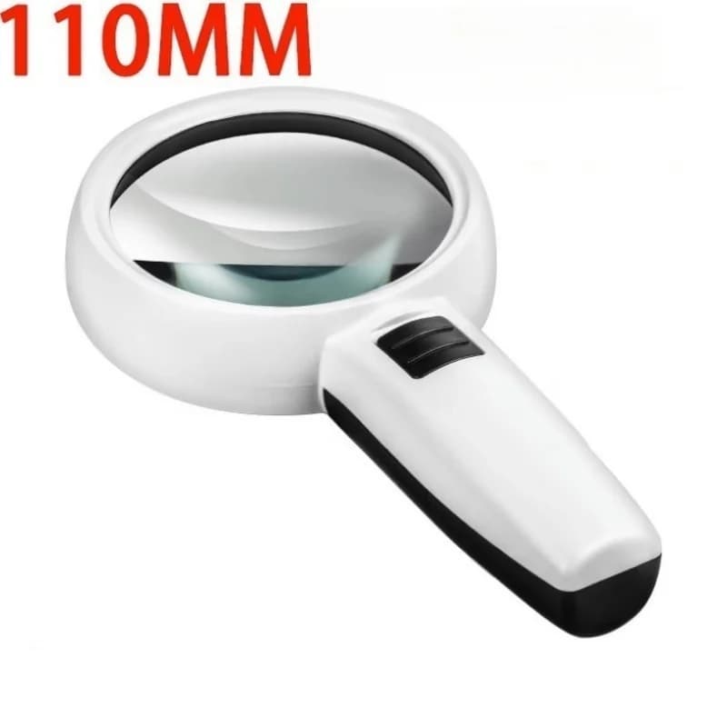 Lente d'Ingrandimento Portatile Illuminata con LED, Lente Microscopica, Lente d'Ingrandimento per Gioielli, Strumento di Riparazione, Lenti d'Ingrandimento