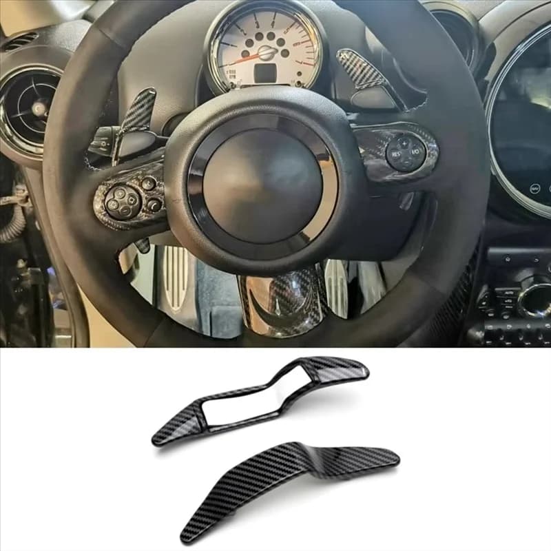 Volante per auto Paddle Estensione Cambio Copertura Per BMW Mini Cooper R55 R56 R58 R60 R61 2007-2016 Accessori