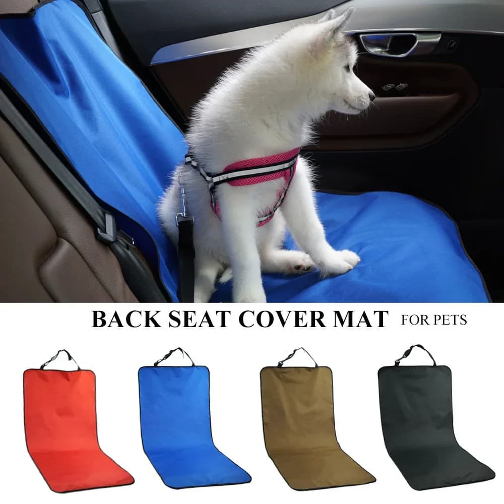Cuscino per seggiolino auto antiscivolo impermeabile per animali domestici - Protezione per sedile posteriore con tessuto antisporco, tappetino per auto per cani e gatti adatto ai viaggi per Ou
