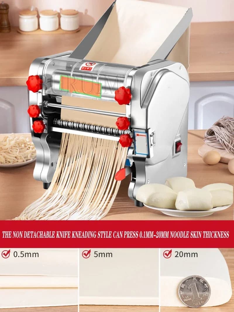 Commercial Noodle Machine Noodle Pressing Machine Automatic Pasta Maker Dough Roller
