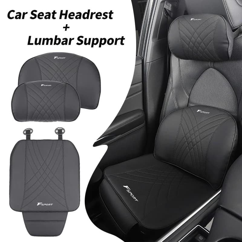 Car Seat Headrest Lumbar Support Neck Pillow Cushion Backrest For Lexus CT ES GS NX IS250 CT200h IS300h ES300h RX400h NX300h IS