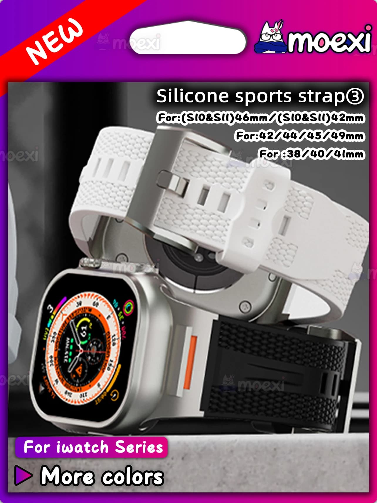 Per HK11 ULTRA 3 cinturino in acciaio inossidabile Silicone HK10 Pro MAX WIFI Smart Watch Band HK9 Ultra 2 HK8 PRO MAX HK ULTRA UNO braccialetto