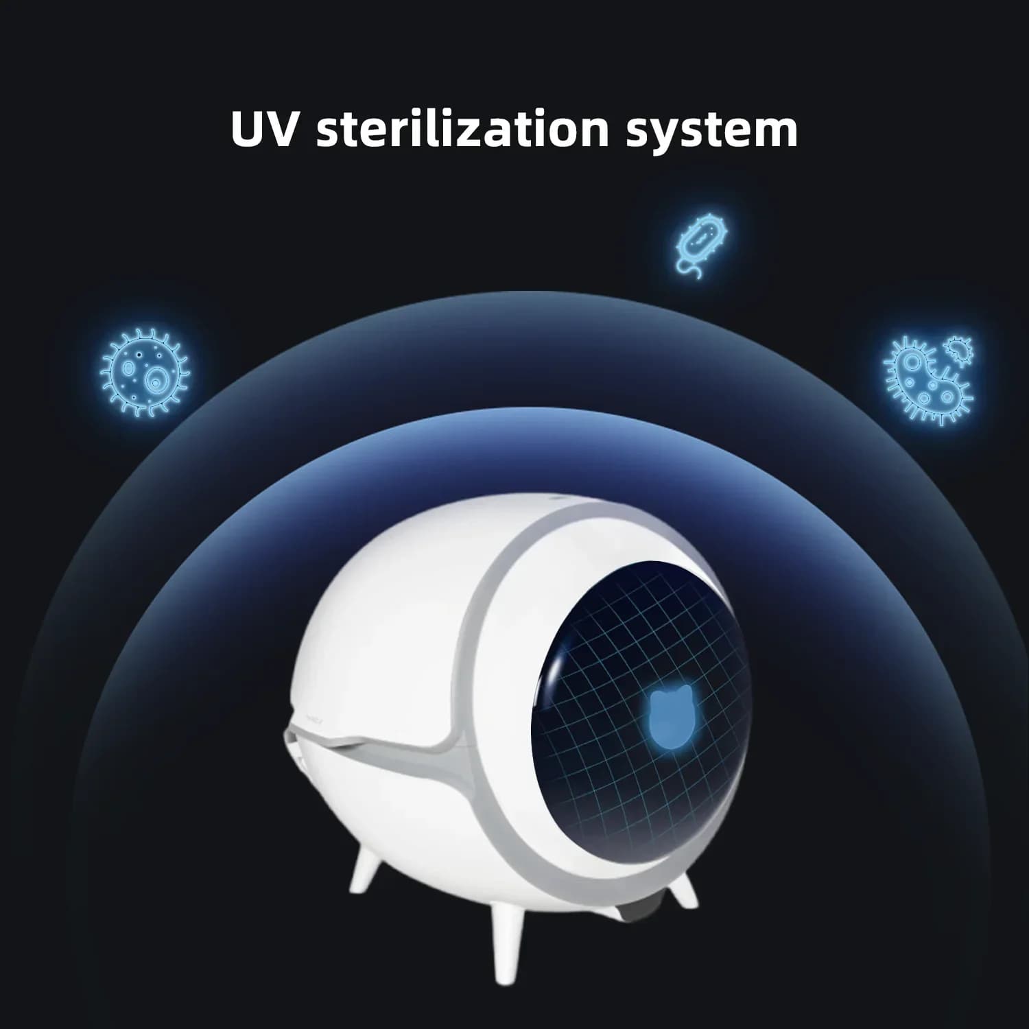 2025/app elettrico intelligente wifi controllo intelligente autopulente toilette per gatti lettiera per gatti
