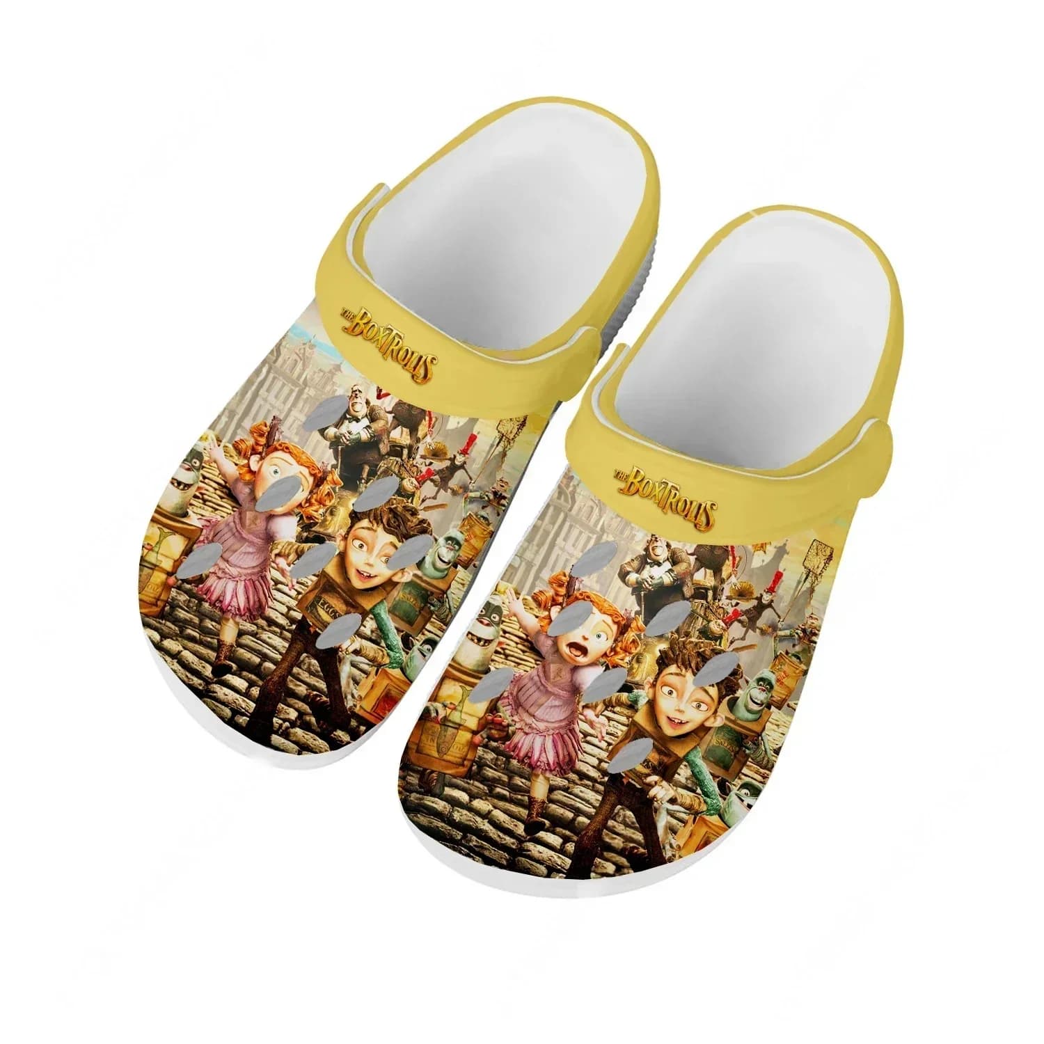 The Boxtrolls Water Shoes Mens Womens Comfortable Home Garden Clogs Customizd Sandals Beach Breathable Hole Slippers