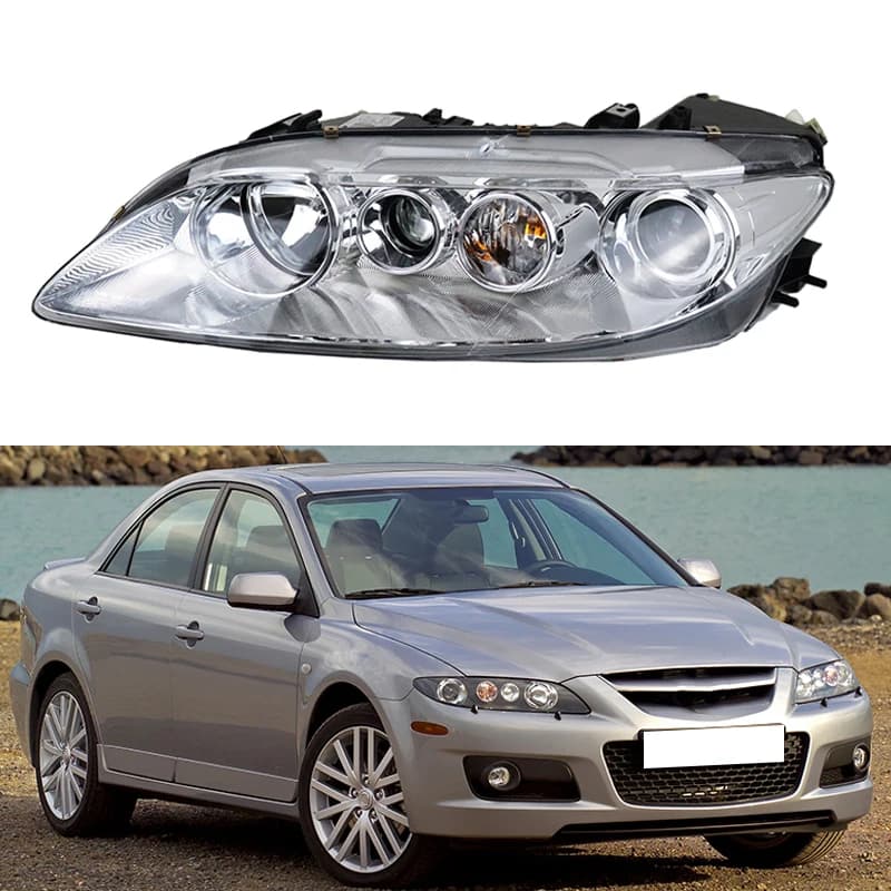 Car Accessories Faro Front Light Assy Halogen For Mazda 6 GG Atenza 2002-2015 Auto Bumpers Front Light Light Head Light Light