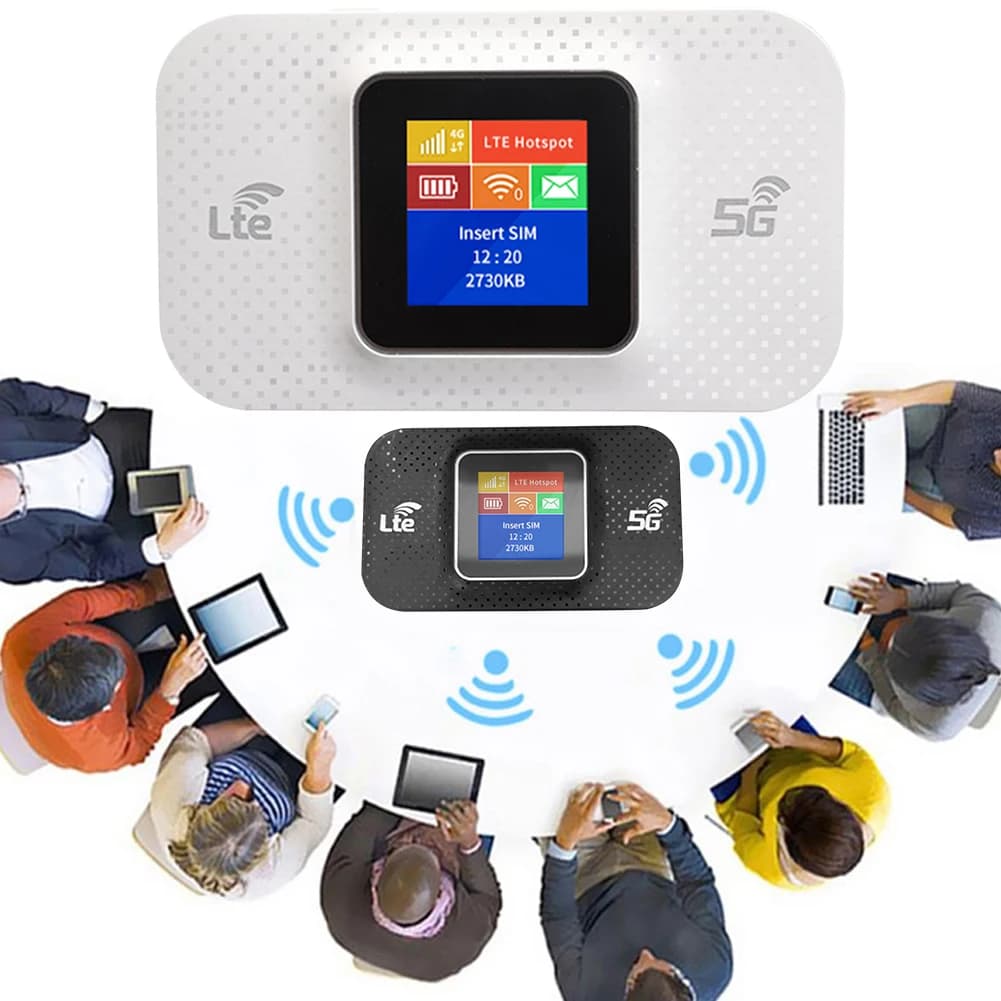 Router WiFi H807Pro 4G Lte con slot per scheda SIM Ripetitore router wireless 150Mbps Router WiFi mobile 3650mAh Mini Hotspot esterno