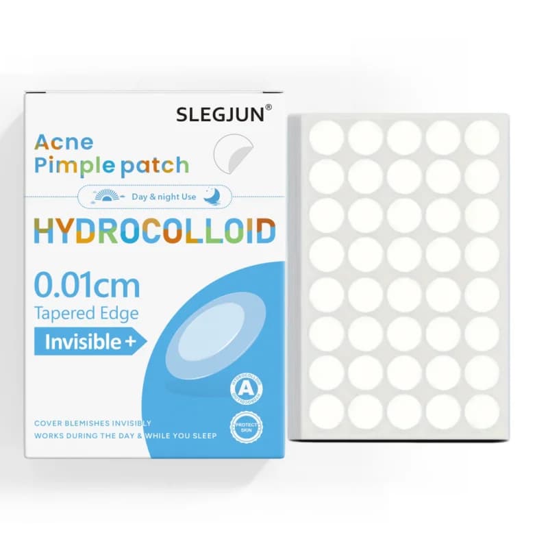 400 pezzi di cerotti per l'acne facciali, cerotti correttori, cerotti per brufoli, idrogel traspirante invisibile ultrasottile