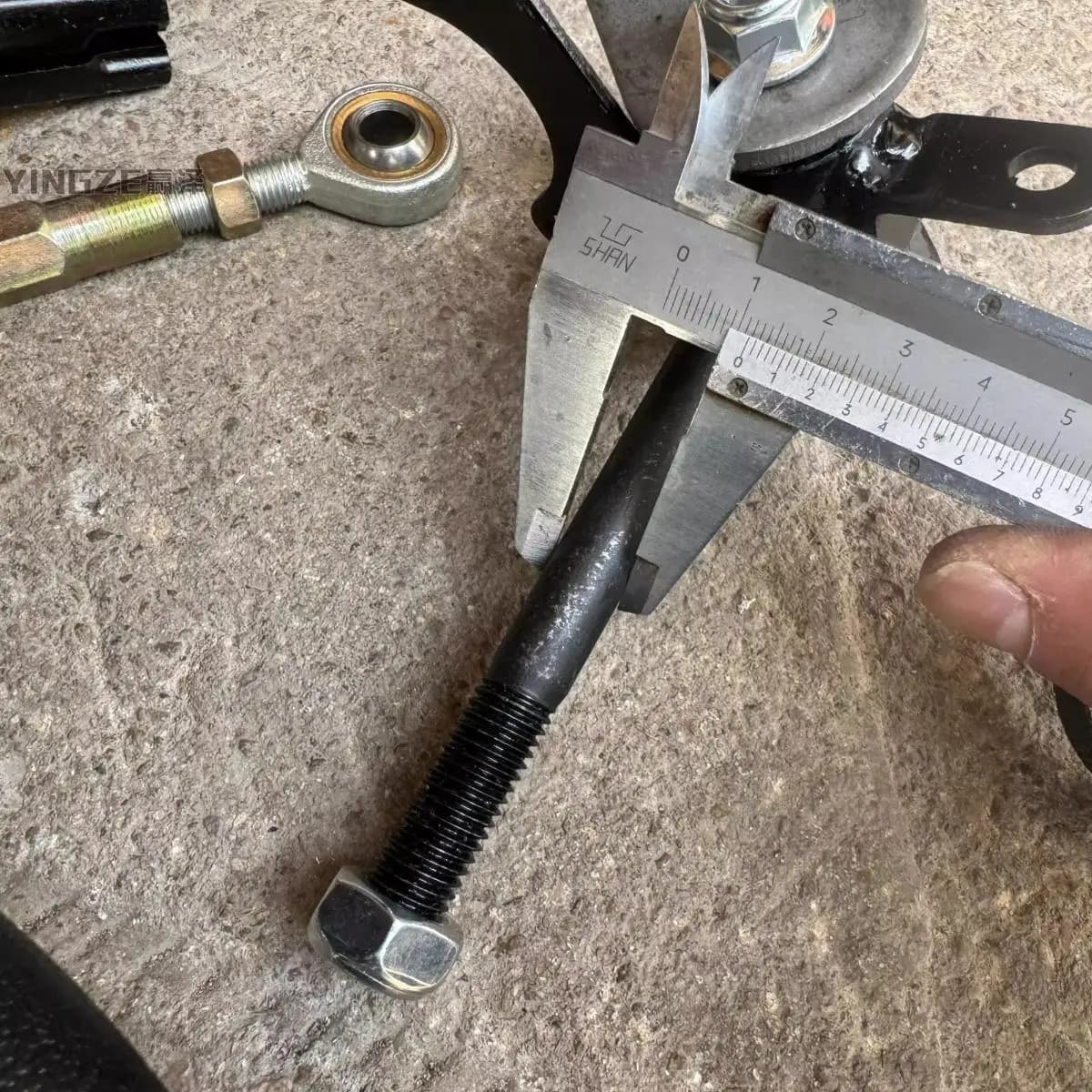 Kit Sterzo Go Kart con Giunto Universale Telescopico in Alluminio, Assemblaggio Sterzo Fai-da-te, Componenti per Go Kart Elettrico a 4 Ruote, Albero e Cremagliera