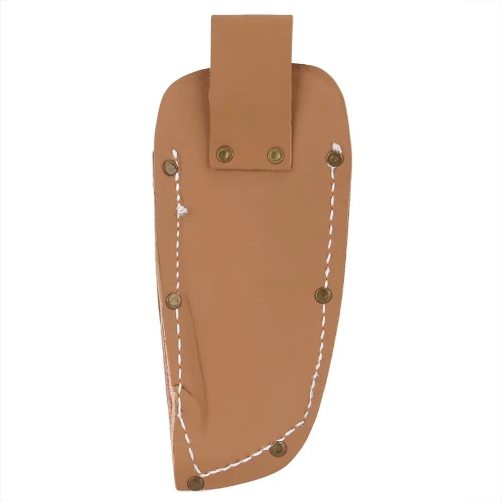 Borsa Porta Forbici da Giardinaggio in Pelle Resistente, Multifunzionale, Marrone, Rosso, per Forbici da Potatura, Cura del Giardino