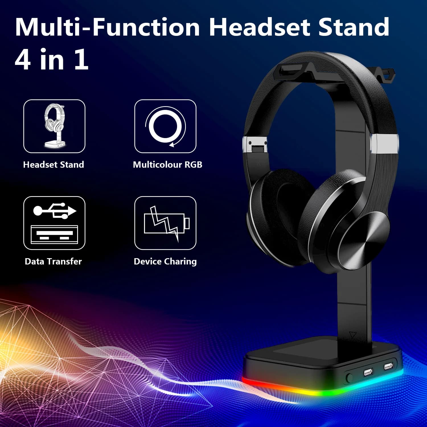 Supporto per cuffie G2 RGB