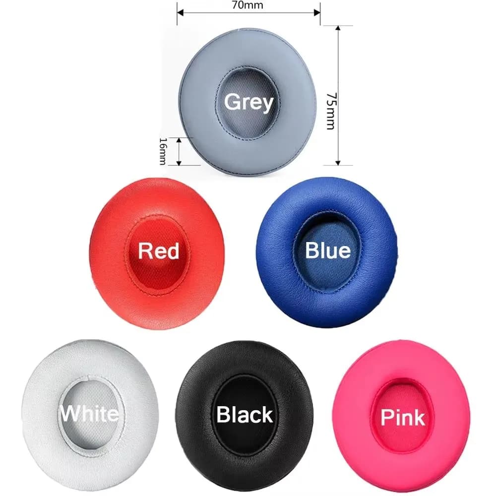 1 pair of ultra soft foam ear pads for Beats Solo 3 2 wireless Bluetooth headphone bearings